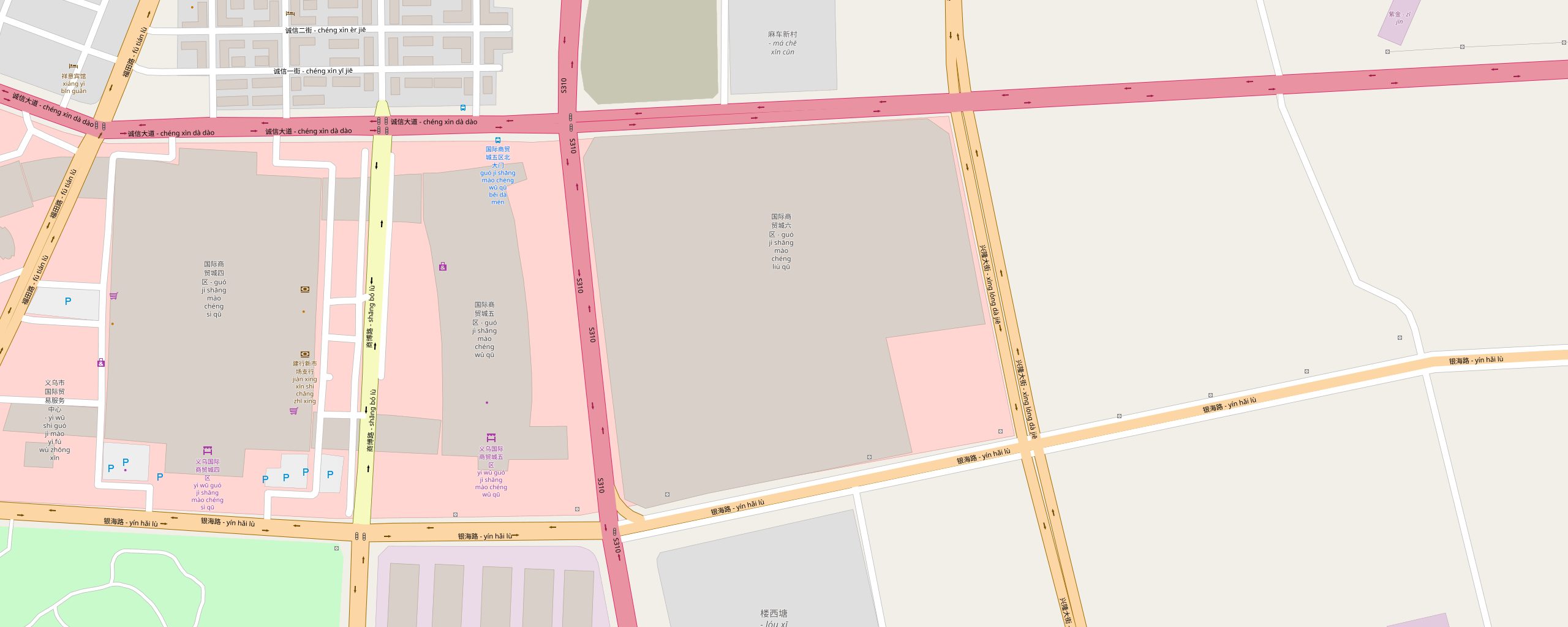 Map: HOPPAX Yiwu headquarters showroom — Global Digital Trade Center, Yiwu, Zhejiang, China